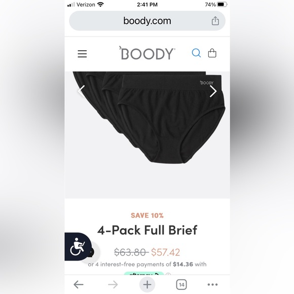 Boody Underwear - Picture 2 of 3